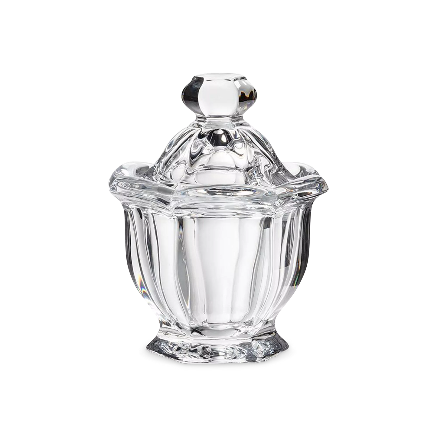 Compote - pot en verre avec couvercle