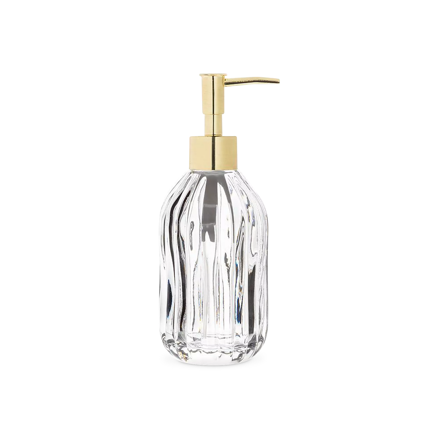 Soapy - Fluted Glass Soap Dispenser