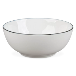 Silhouette - bol de service en porcelaine blanche
