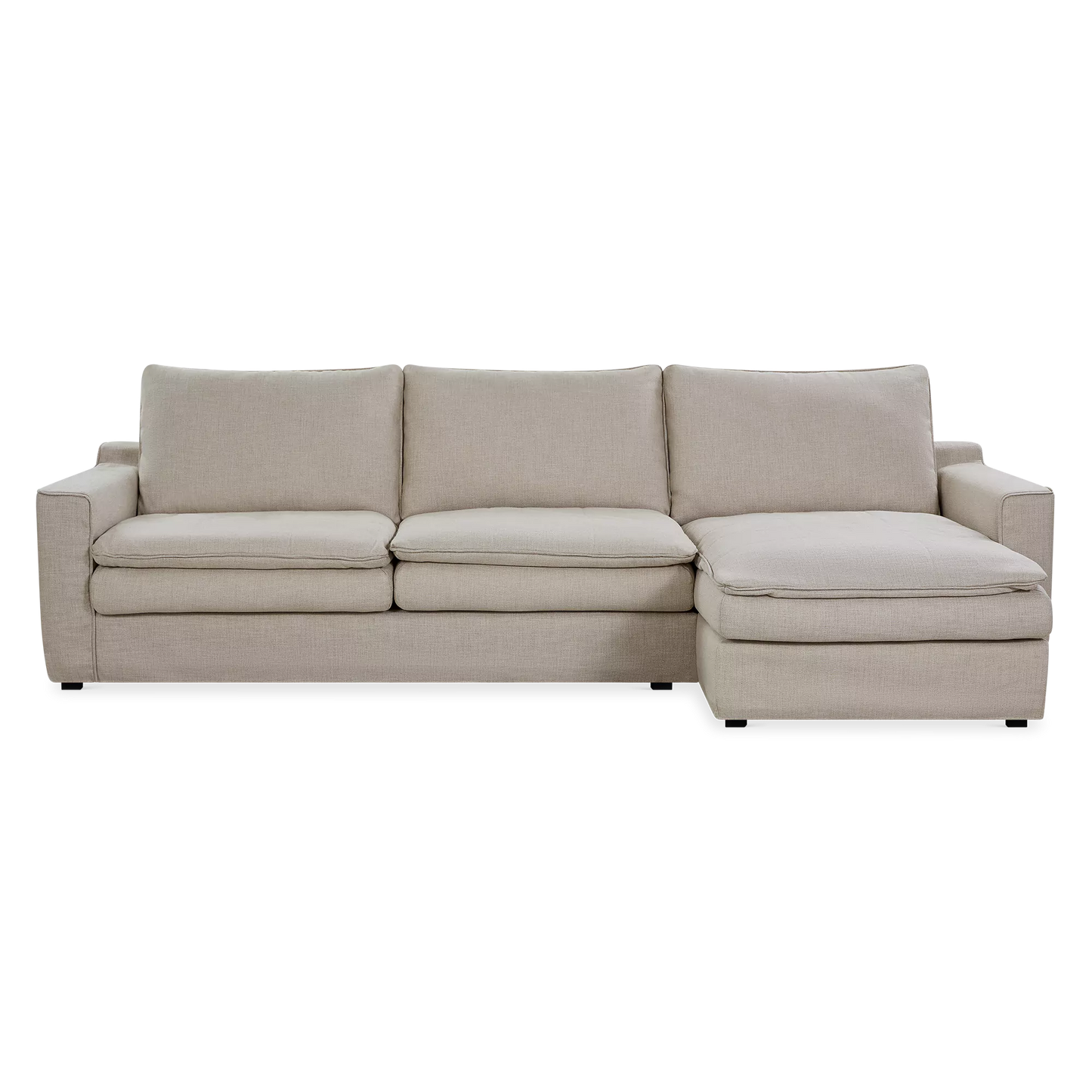 Kibo - Fabric-Upholstered Sectional Sofa by Furninova