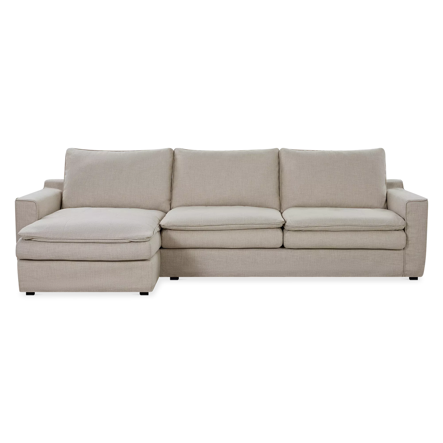 Kibo - Fabric-Upholstered Sectional Sofa by Furninova