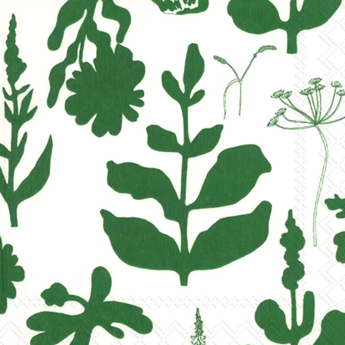 Elokuun Vorjot - collection serviettes de table en papier par Marimekko
