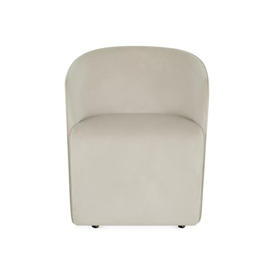Hedy - Chaise de salle à manger en velours