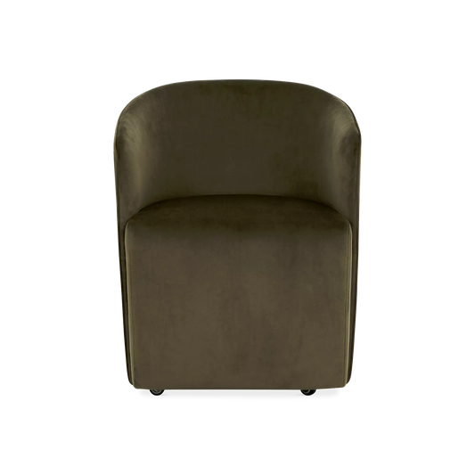 Hedy - Chaise de salle à manger en velours