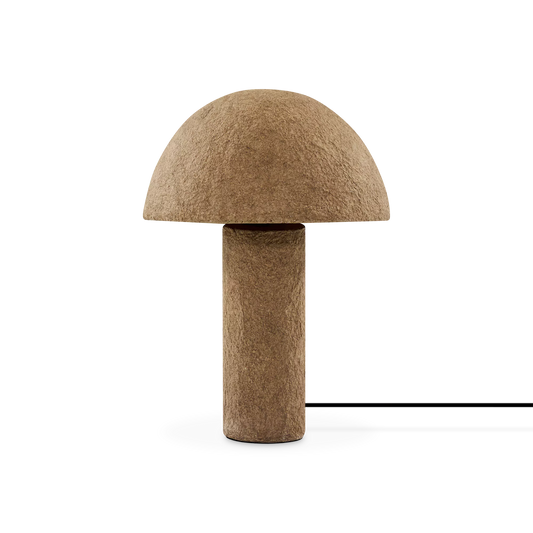 Chanterelle - Lampe de table sur papier