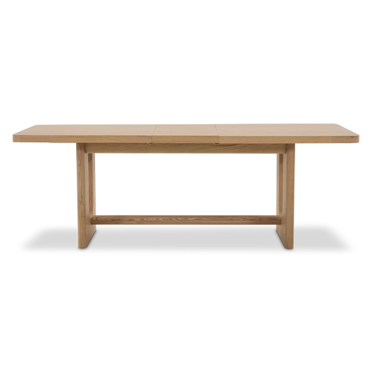 Cara - Table extensible en bois de chêne