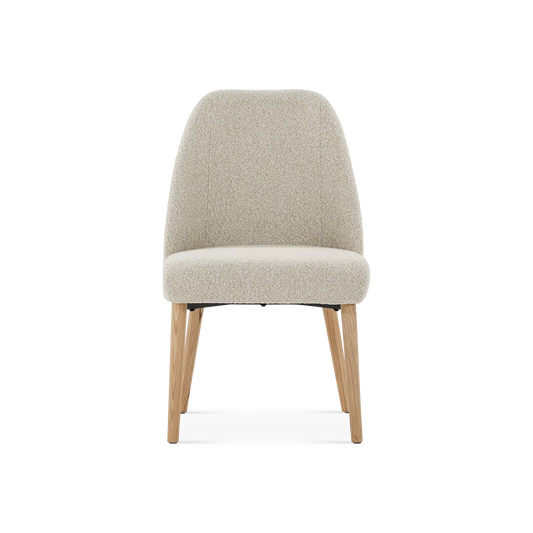 Dalas - Chaise de salle à manger en tissu