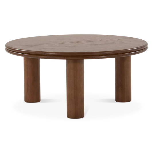 Kara - Wood Round Coffee Table