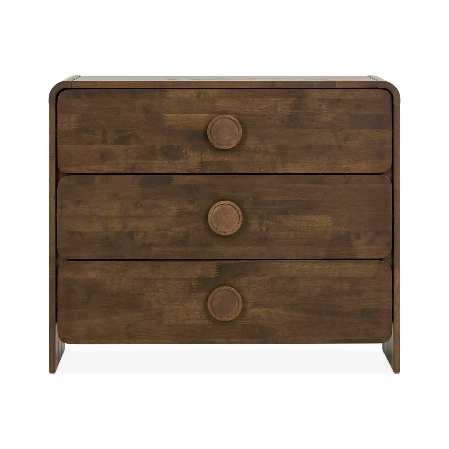 François - commode 3 tiroirs en noyer