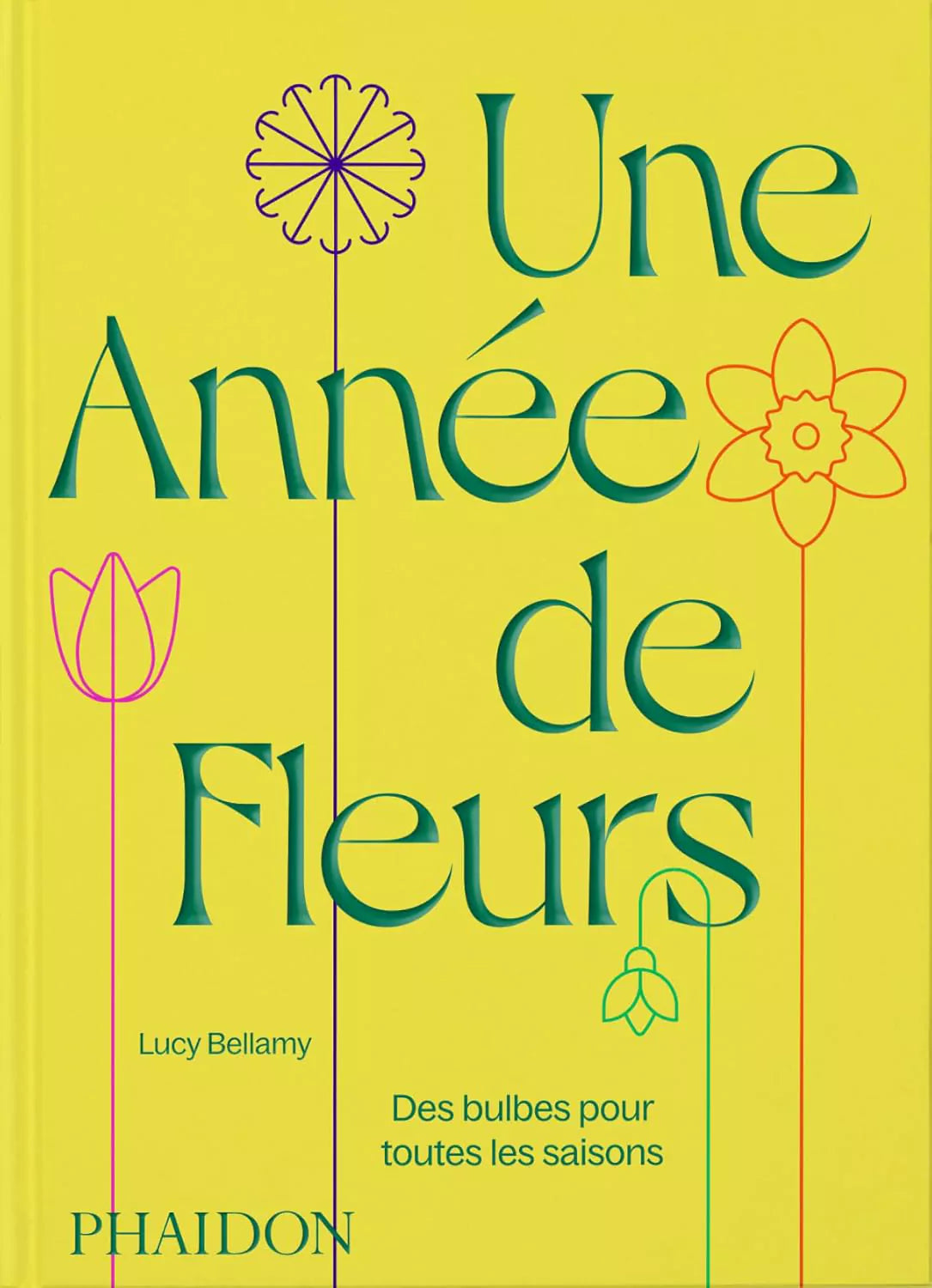 Une année de fleurs - livre de jardinage