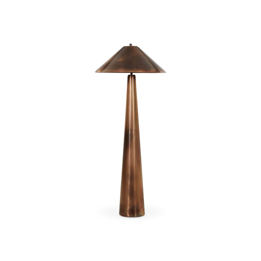 Romani - Lampe sur pied en métal