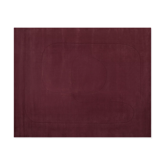 Cursive Expanse - Tapis artisanal