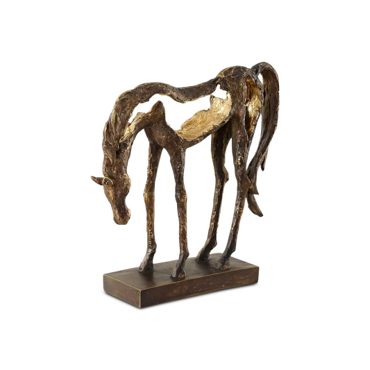 Openly Grazing - Sculpture en résine