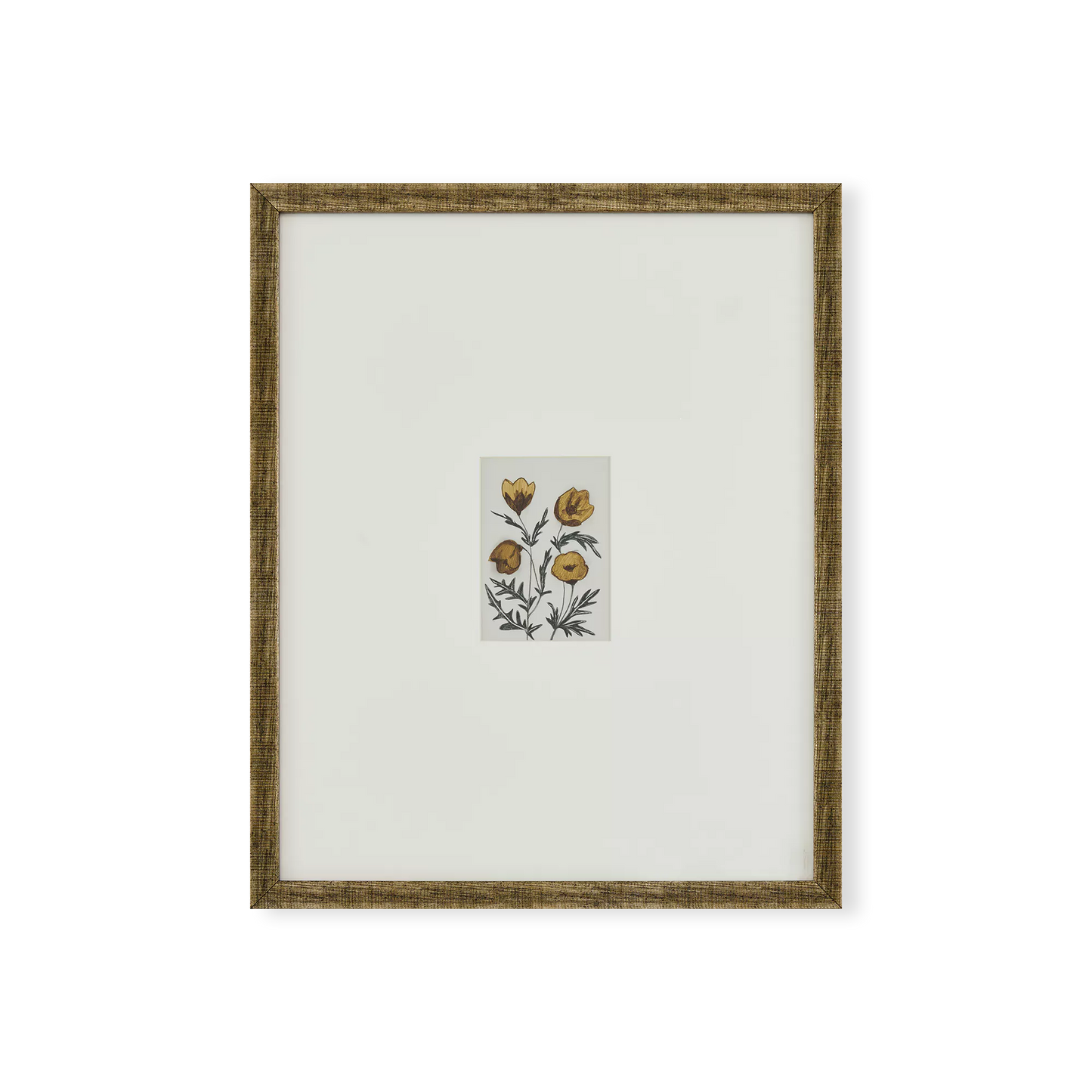 Flores - impression florale avec cadre