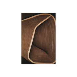 Caramel Lines I - Modern Abstract Print