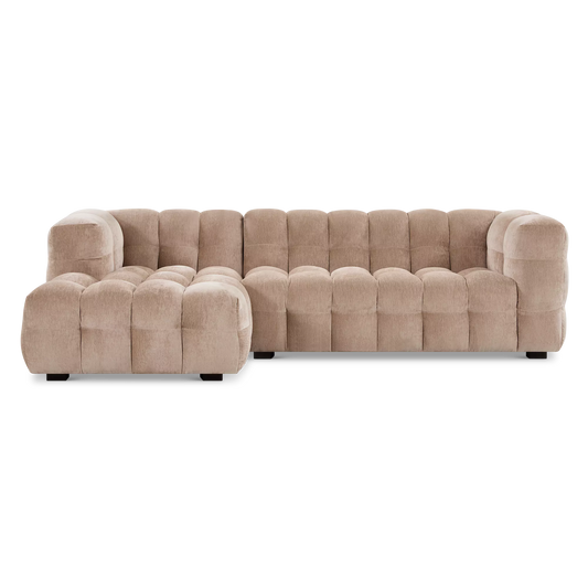Roba - Velvet Sectional Sofa