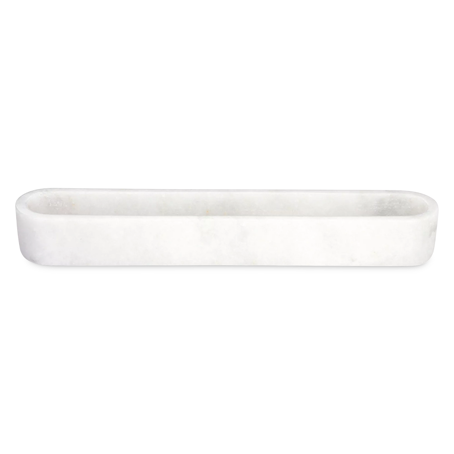 Biscuit - white marble serving tray