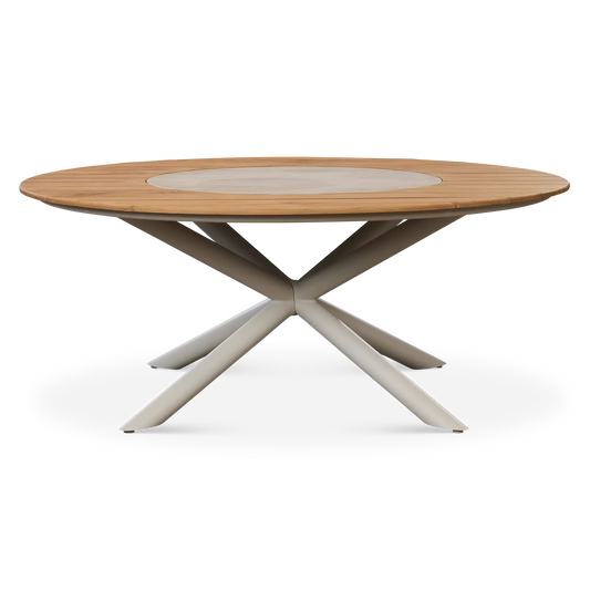 Turntable - Outdoor Teak Dining Table