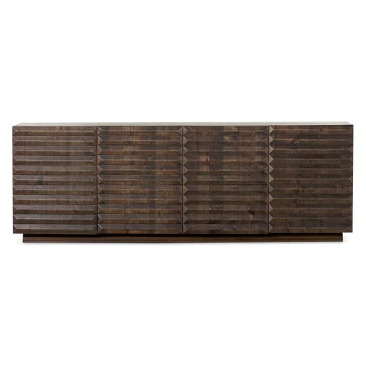 Tussac - Meuble TV en bois massif par Four Hands