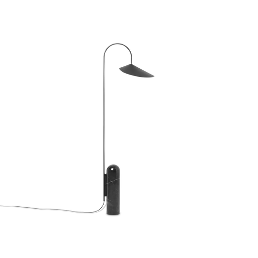 Arum - Lampe sur pied en pierre naturelle