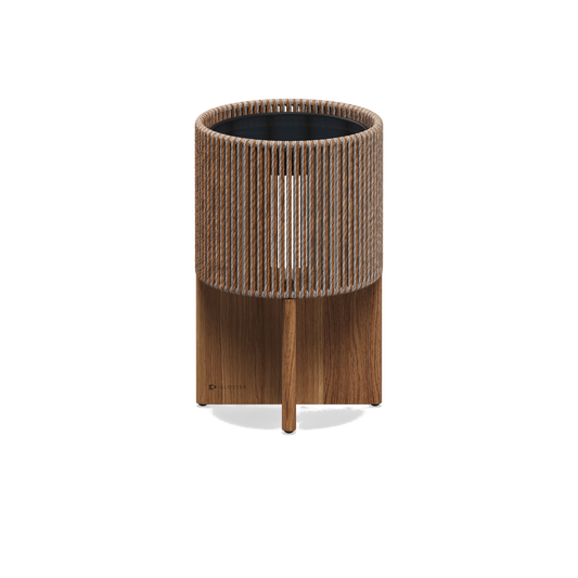 Compass - Lampe de table extérieure en teck par Gloster
