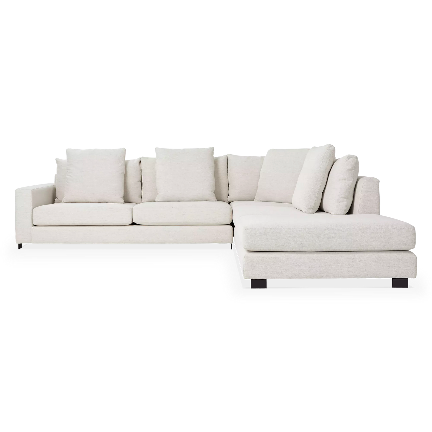 Ampio - Sectional Fabric Sofa