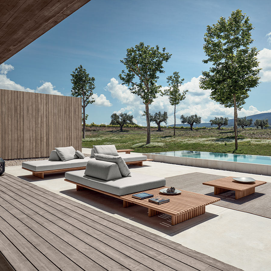 Jardin de ville - Spotlight - Tendances - Teak furniture