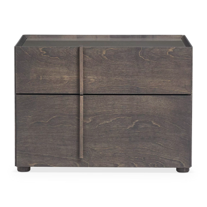 Planche - Table de chevet en merisier