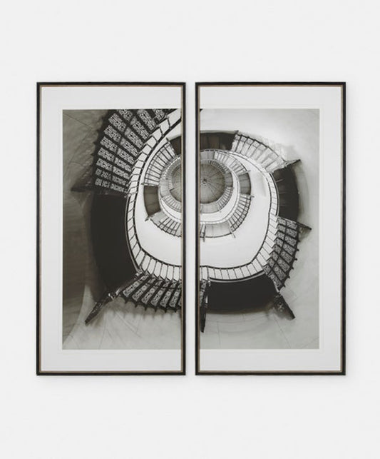 Tower of Jagdschlass - Ensemble de deux cadres avec impression