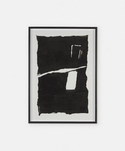 Rendition I - Frame with Abstract Print