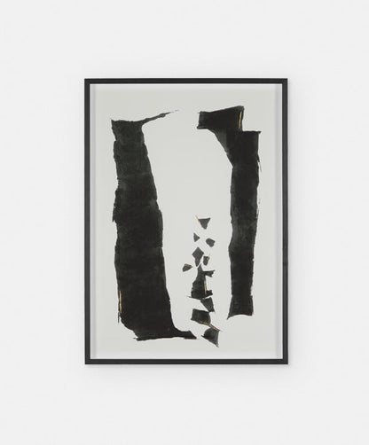 Rendition II - Frame with Abstract Print