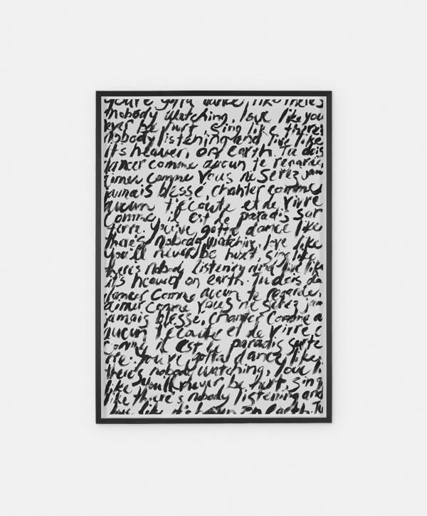 You Gotta Dance - Frame with Typographic Print
