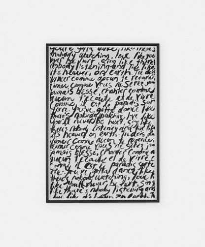 You Gotta Dance - Frame with Typographic Print