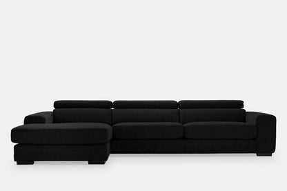 Ferrari - Sectional Sofa with Adjustable Headrest by Furninova