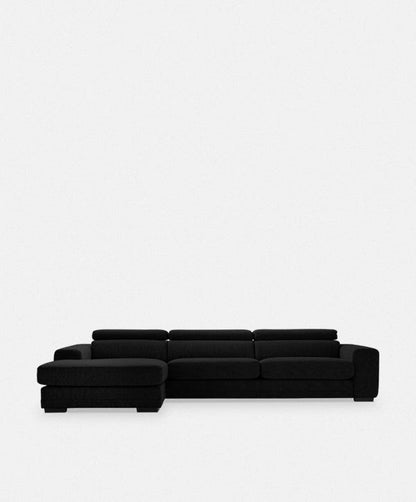 Ferrari - Sectional Sofa with Adjustable Headrest by Furninova