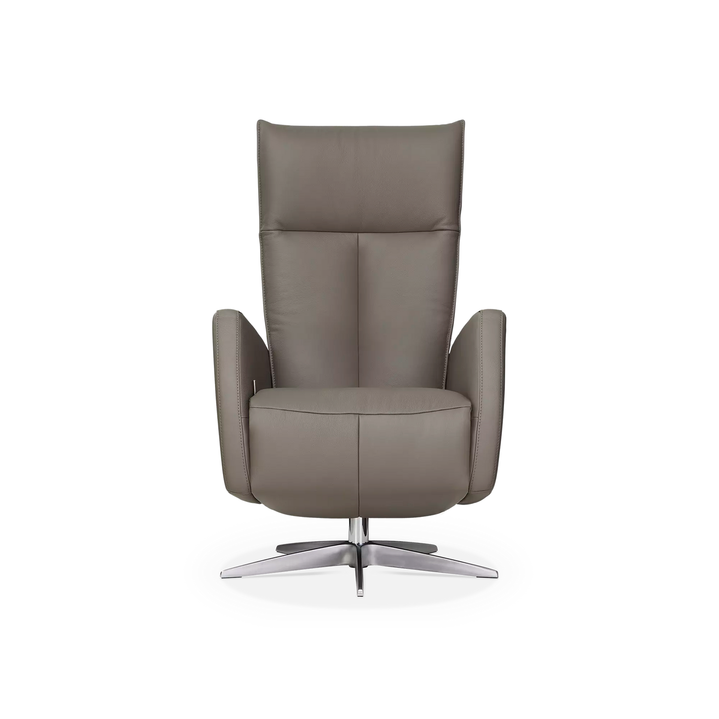 Luck - Fauteuil inclinable en cuir par Géalux