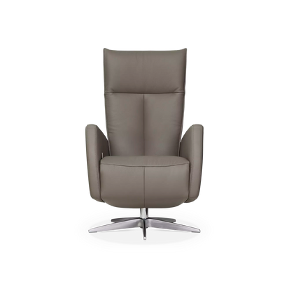 Luck - Fauteuil inclinable en cuir par Géalux