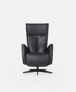 Luck - Leather Reclining Armchair by Géalux