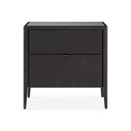 Winston - Table de chevet en merisier
