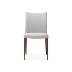 Dali - Chaise de salle à manger à dossier bas