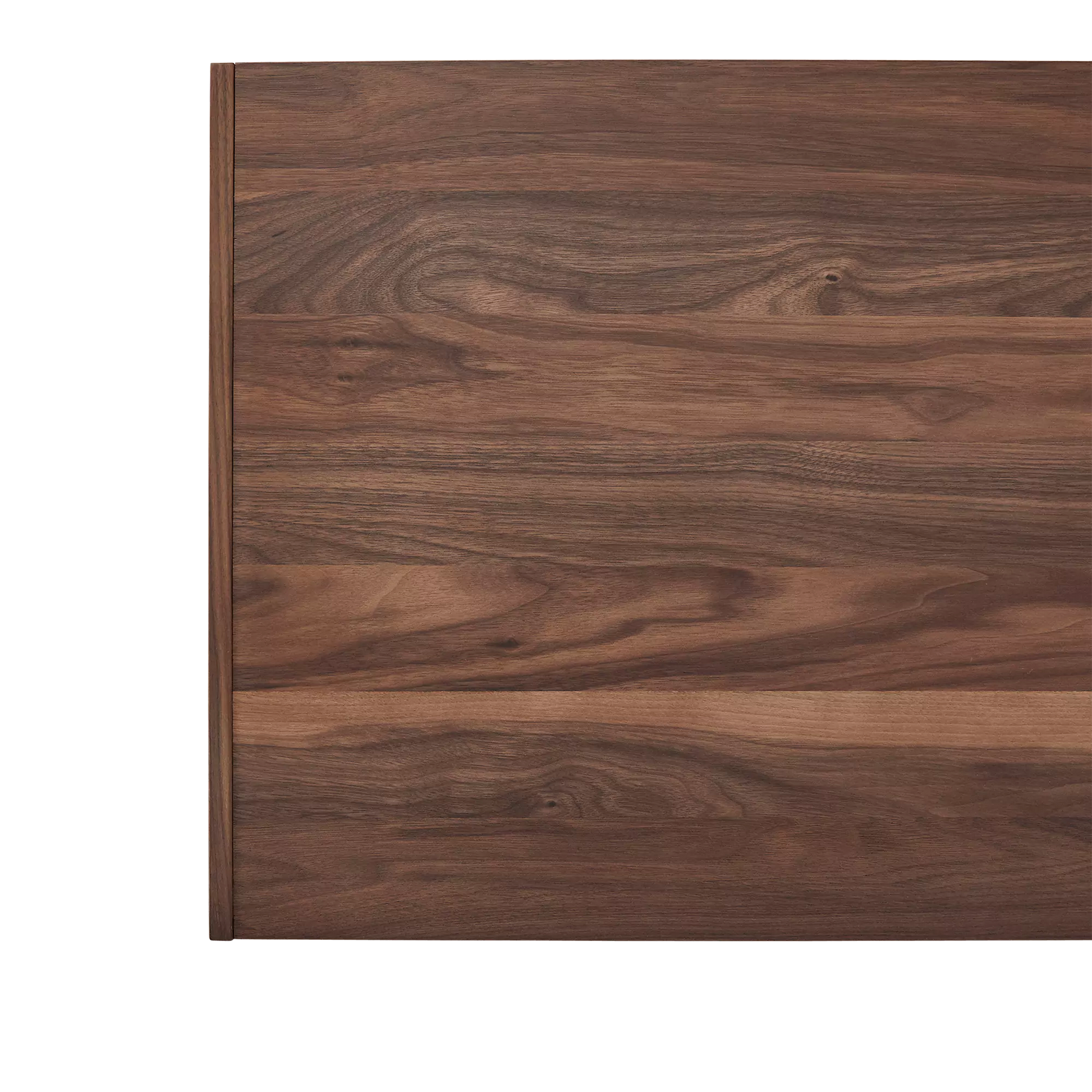 Wooden panel with horizontal grain pattern, close-up of veneer