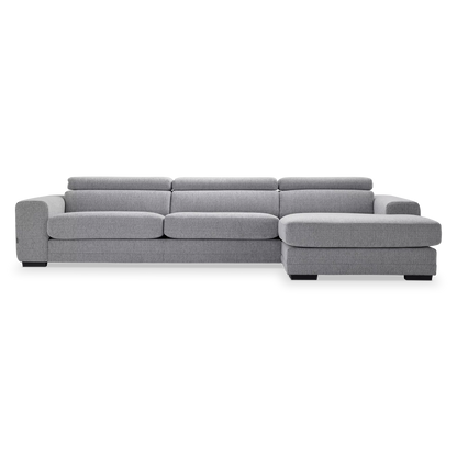 Ferrari - Sectional Sofa with Adjustable Headrest by Furninova