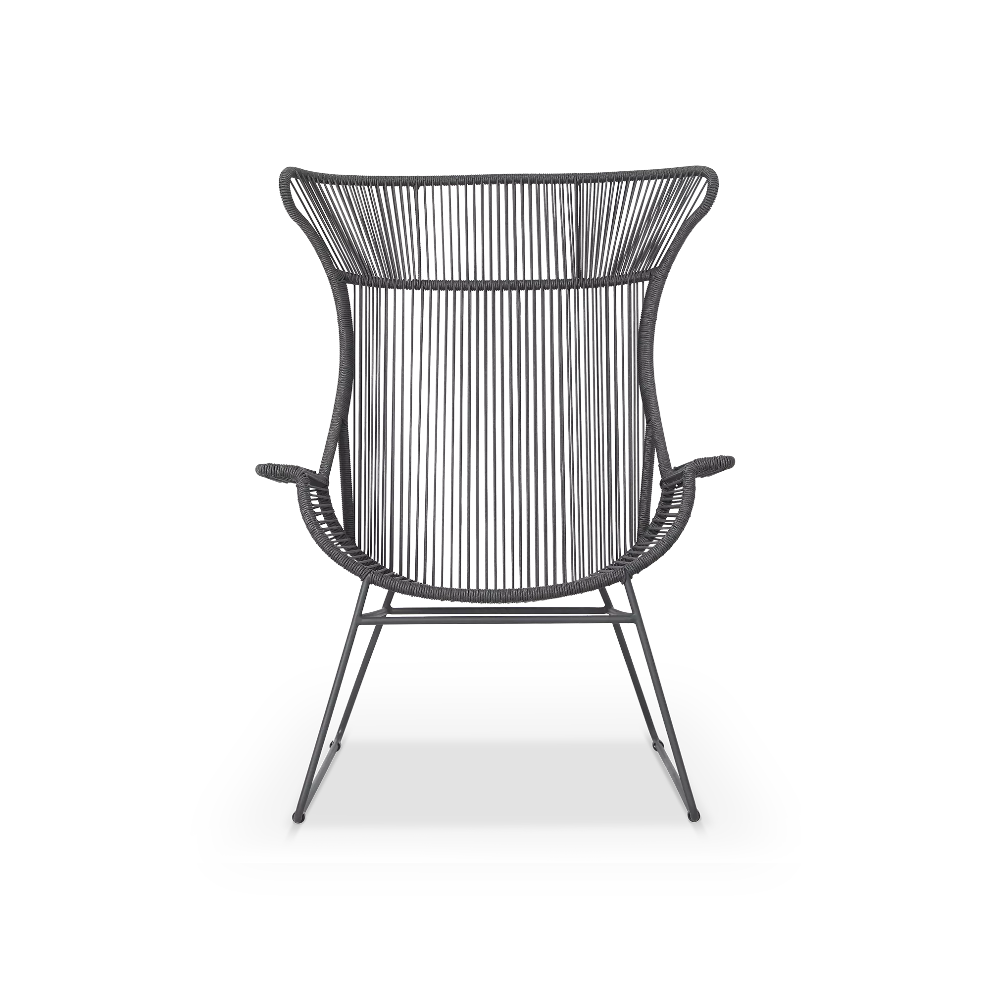 Buffy, Outdoor Roped Wing Chair | Jardin de Ville – Must Société