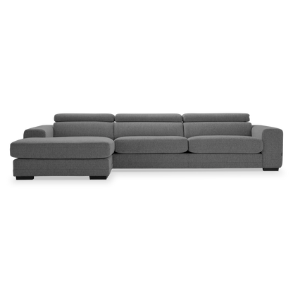 Ferrari - Sectional Sofa with Adjustable Headrest by Furninova