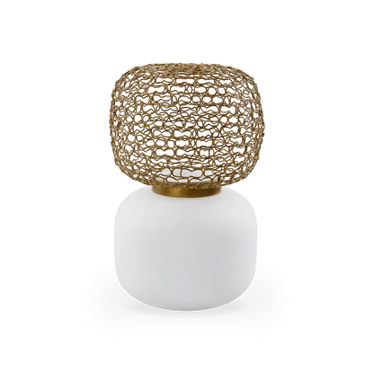 Jali - Table Lamp with Brass Mesh by Ligne Roset