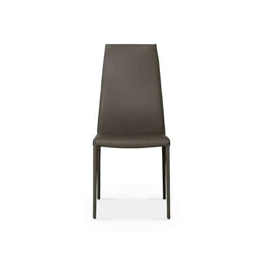 Norma - Chaise de salle à manger à dossier haut par Cattelan Italia