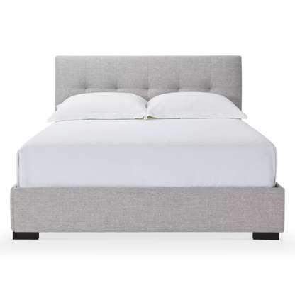 Quart de lune - Upholstered Bed with Optional Storage
