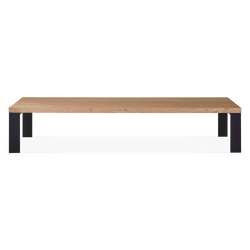 Ozio - Solid Wood Top Coffee Table