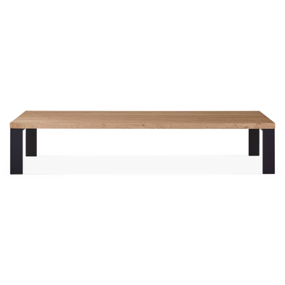 Ozio - Solid Wood Top Coffee Table