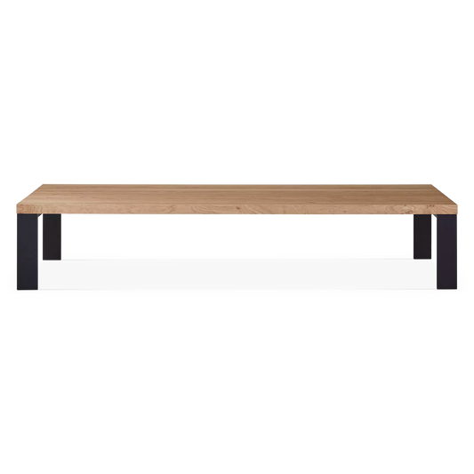 Ozio - Table basse avec plateau en bois massif